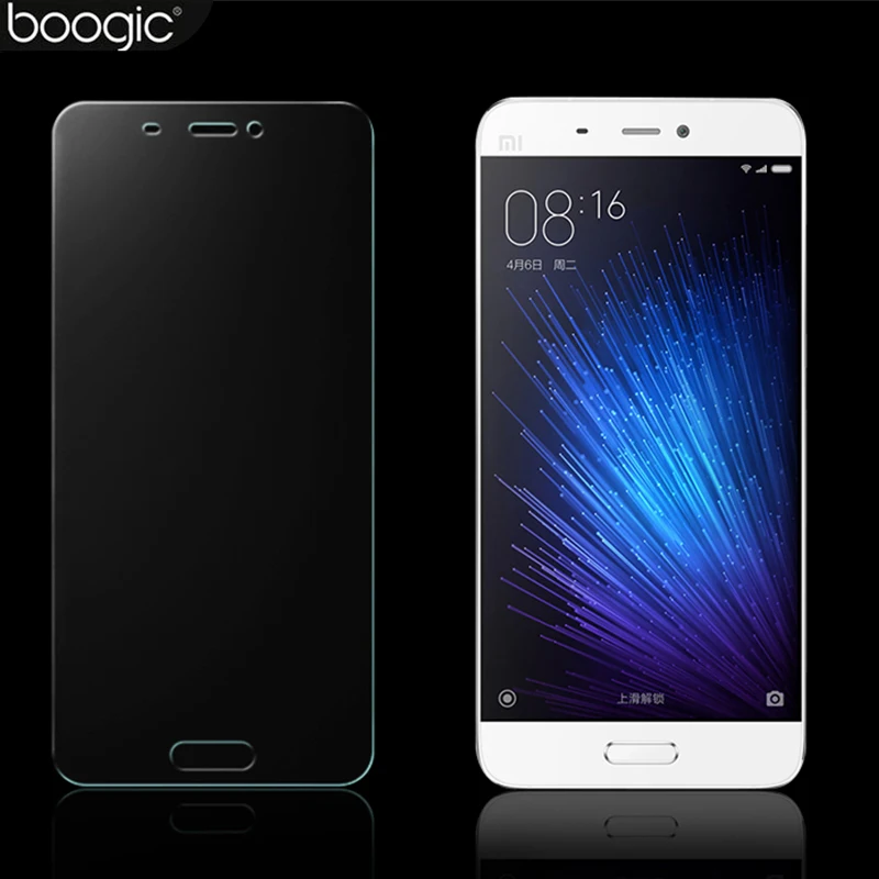 Защитная пленка для экрана Xiaomi Mi5 из закаленного стекла 2.5D Xiomi HD прозрачная Pro Prime 5