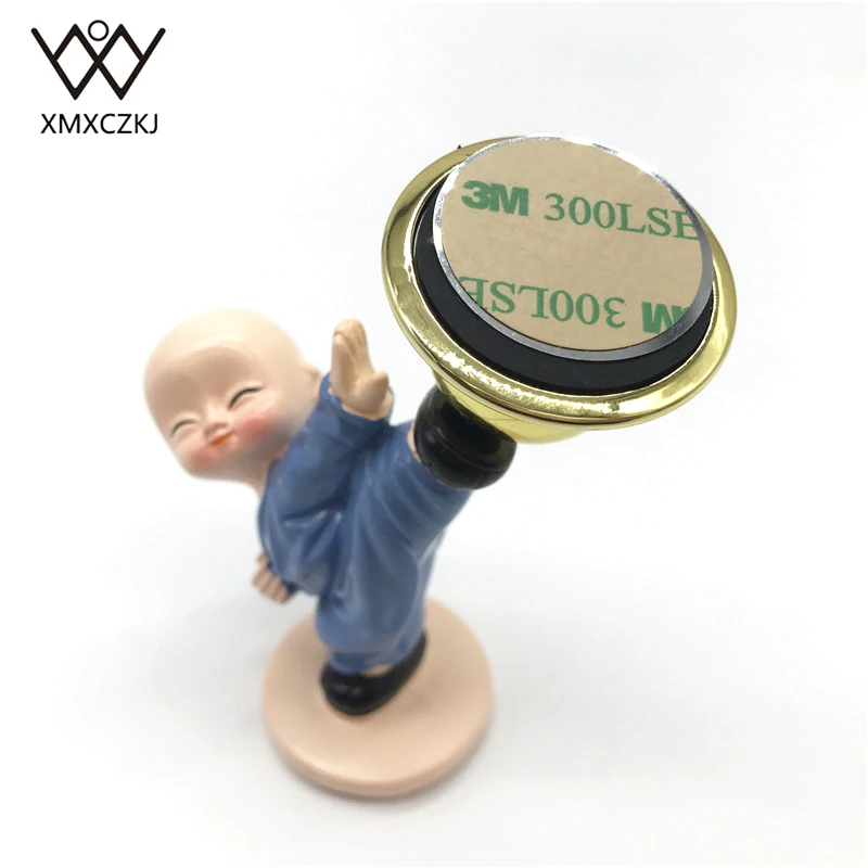 

XMXCZKJ Universal Car Phone Holder Magnetic Stand Chinese Kongfu Ceramic Metal Magnetic Mount Holder GPS Stand For Smartphone