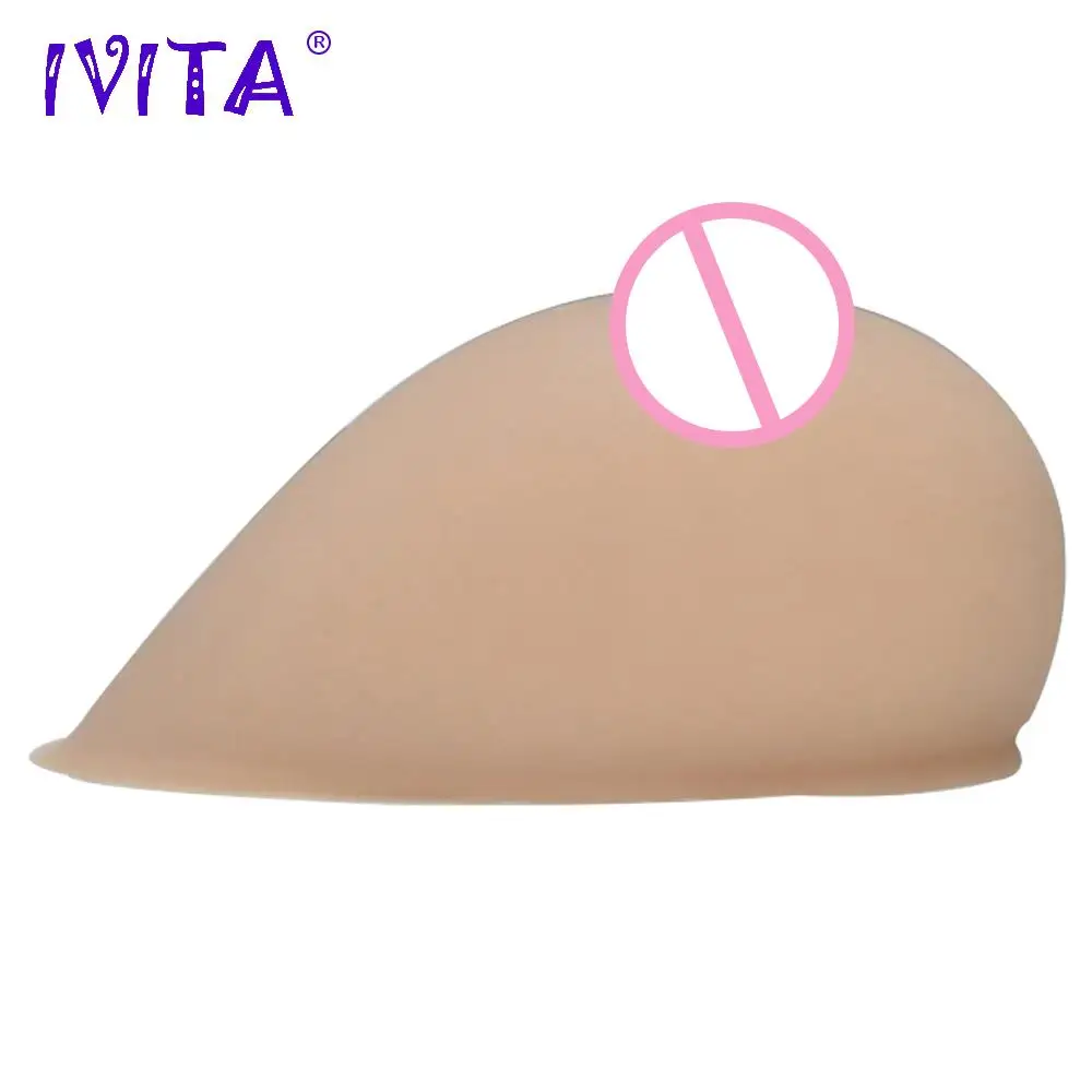 IVITA 600 г силиконовые искусственные груди для загара формы трансвеститов