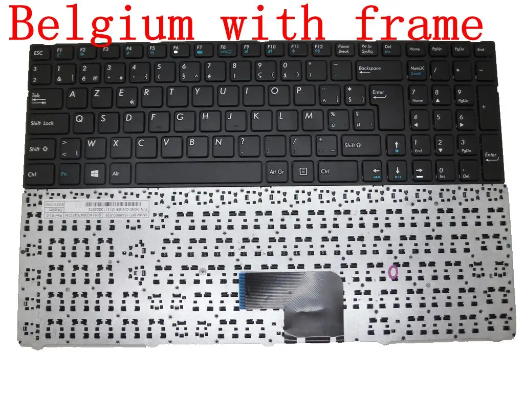 Laptop Keyboard For Medion E7223 E7225 E7226 E7227 Black With Frame V150062AS6 MP-13A83U4-5286 MP-13A83US-5281 OKN0-CN1UI11 | Компьютеры и