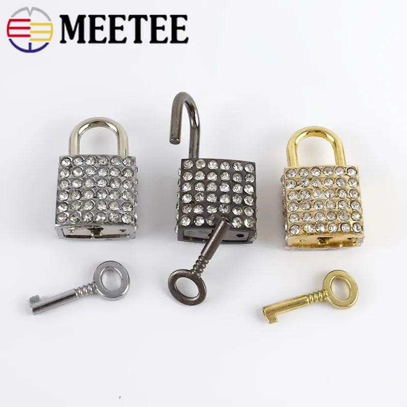 1 комплект(7 шт.) Meetee металлическая сумка для устройств и деталей Женская сумочка застежка замок Пряжка DIY обувь часть кожевенное ремесло 4 цвета