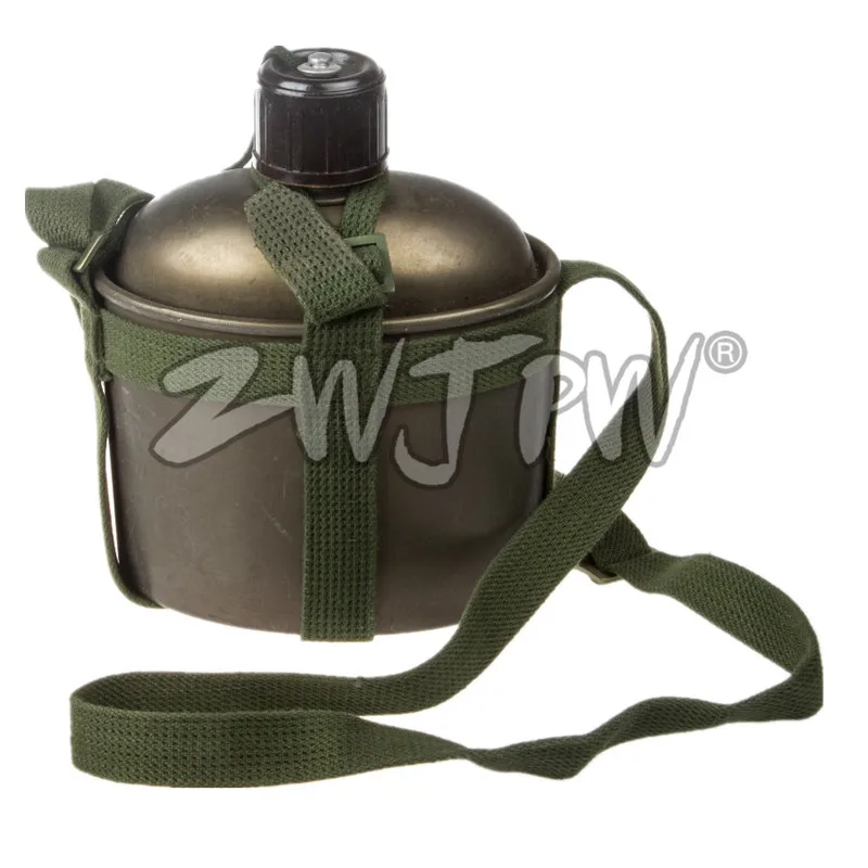 Оригинальный излишки WW2 ТИП 83 тактический чайник алюминиевая Столовая Открытый