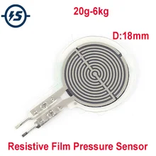 20g-6000g 6kg Resistive Film Pressure Sensor 18mm Flexible Force Sensitive Resistor for Robot Wearable Device