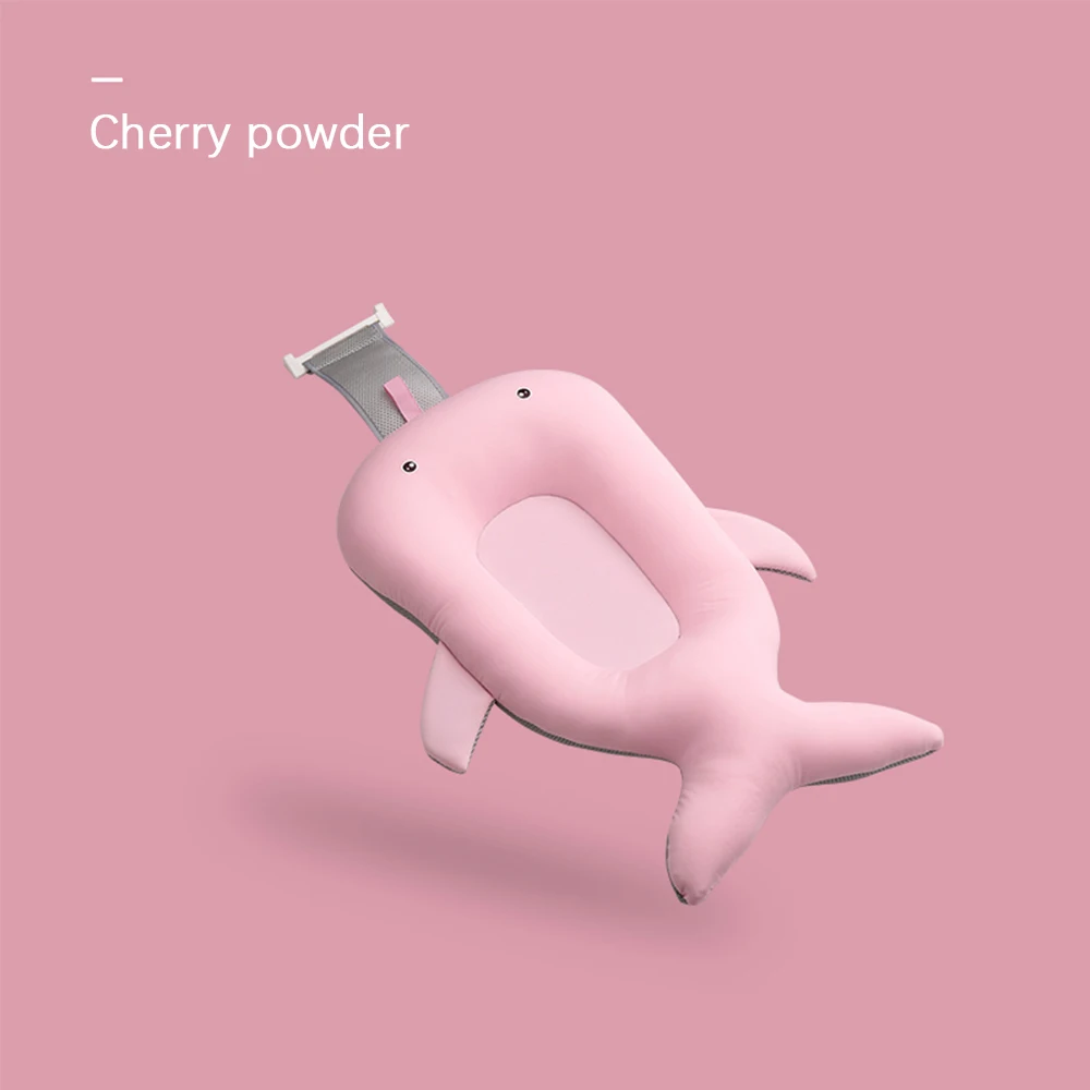 Pink 1 шт. нескользящий коврик для ванной Подушка портативная для новорожденных безопасность сиденье для купания Безопасность мягкий коврик для ванной - Цвет: Pink