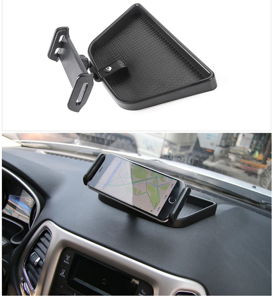 Аксессуары для салона автомобиля SHINEKA для Jeep Compass+ держатель телефона для ipad подставка подходит для Jeep Compass аксессуары