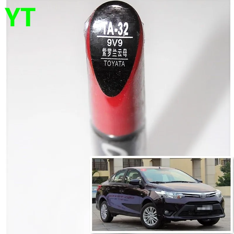 Авторучка для ремонта царапин авторучка фиолетового цвета Toyota Vios Corolla Reiz увидеть highlander Crown RAV4 Camry Yaris|Ручки