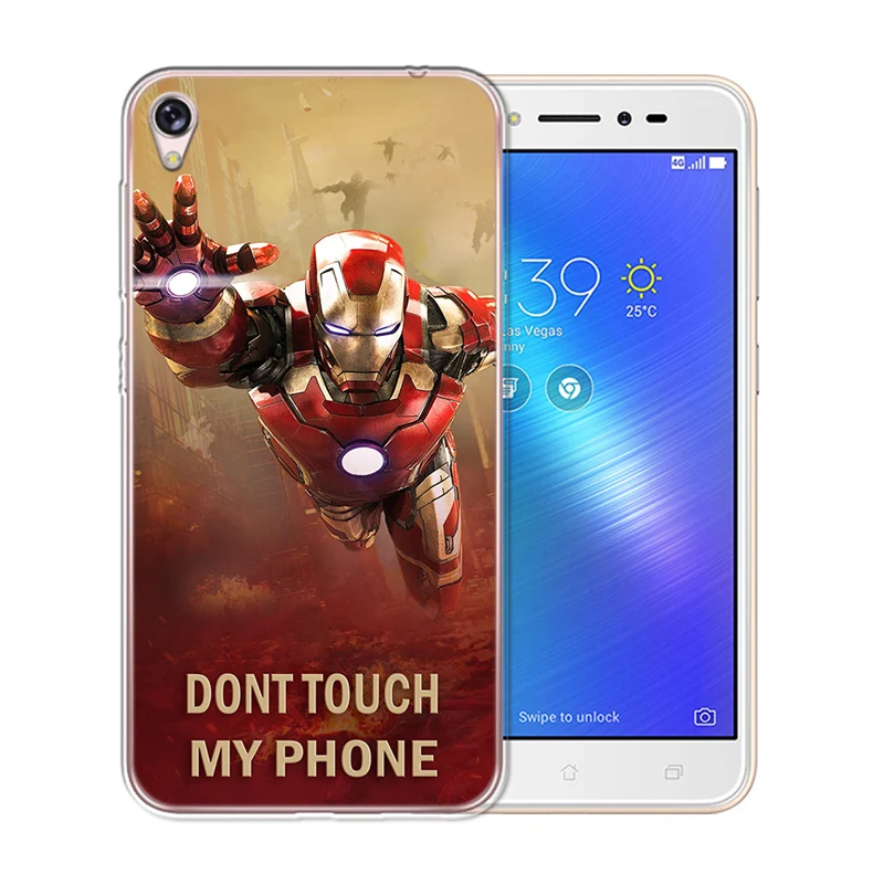 Joker venom marvel Человек-паук Железный человек для Asus Zenfone Live ZB501KL Max 3 4 Pro M1 ZB602KL ZC520KL ZC520TL