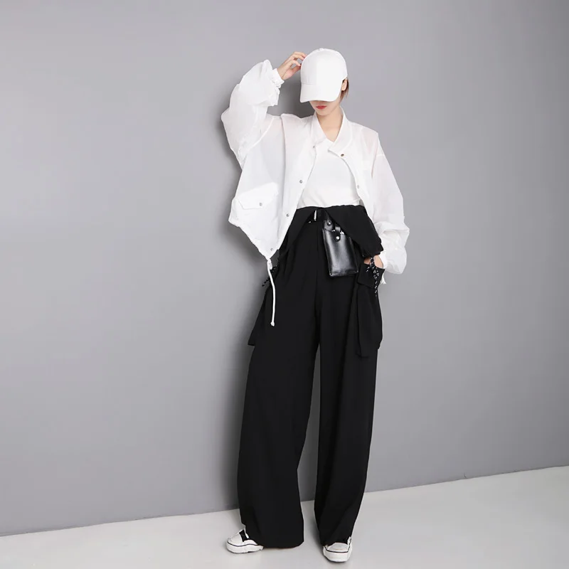TWOTWINSTYLE летний однотонный ремень из искусственной кожи для женщин, Модный пояс с сумкой, Женские винтажные платья, аксессуары, модный тренд