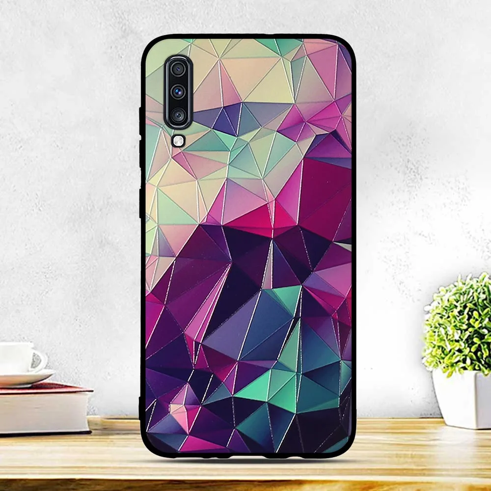 Чехол для Samsung Galaxy A70 2019 чехол из ТПУ мягкий силиконовый накладка A 70 A705 A705F