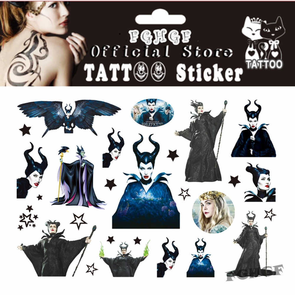 Временная тату наклейка FGHGF для детей 6 шт. с изображением снежной и ледяной