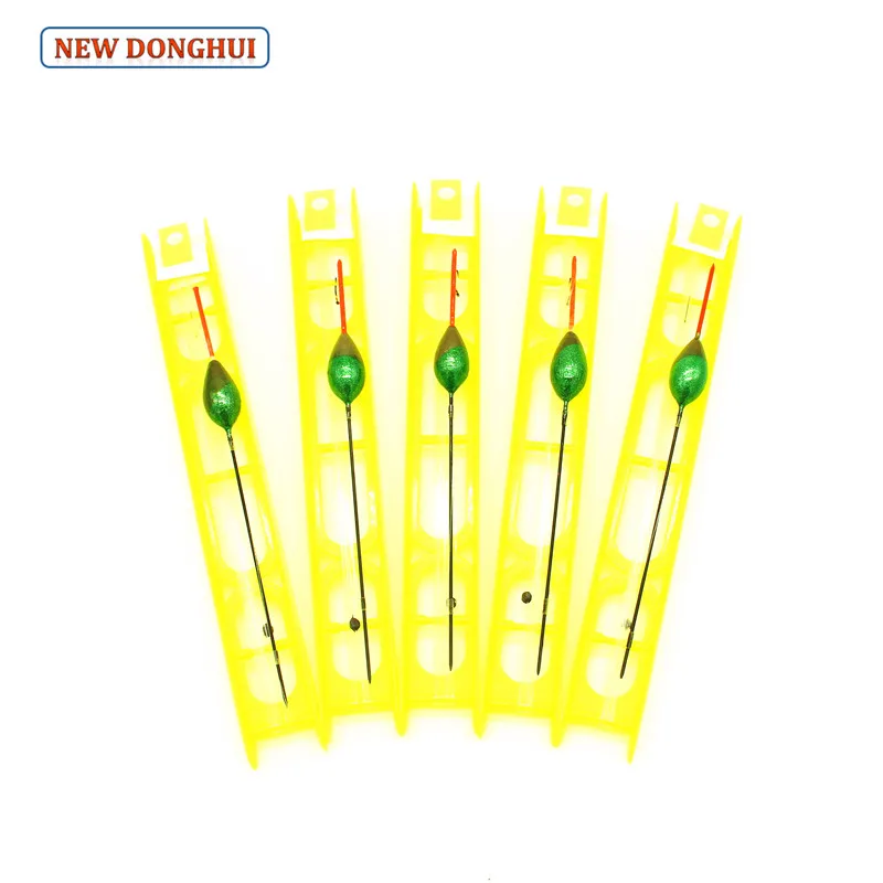 

Newdonghui Fishing Float Set Winder Float Ready-Made Rig 5pcs/pack or 10pcs/pack Fishing Accessory Tackle 1.0G Buoyancy TP24070A