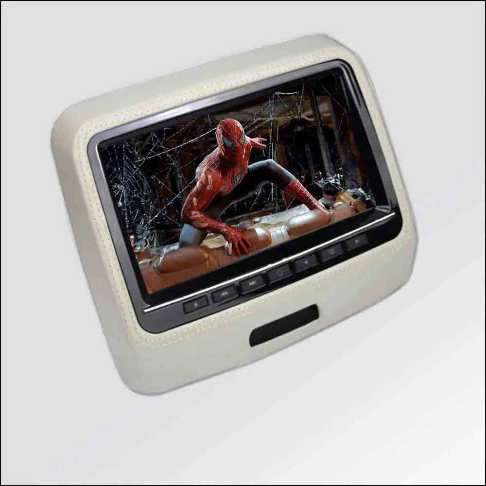 BigBigRoad для Nissan Pathfinder монитор подголовника автомобиля ЖК дисплей экран 2*9 &quotDVD