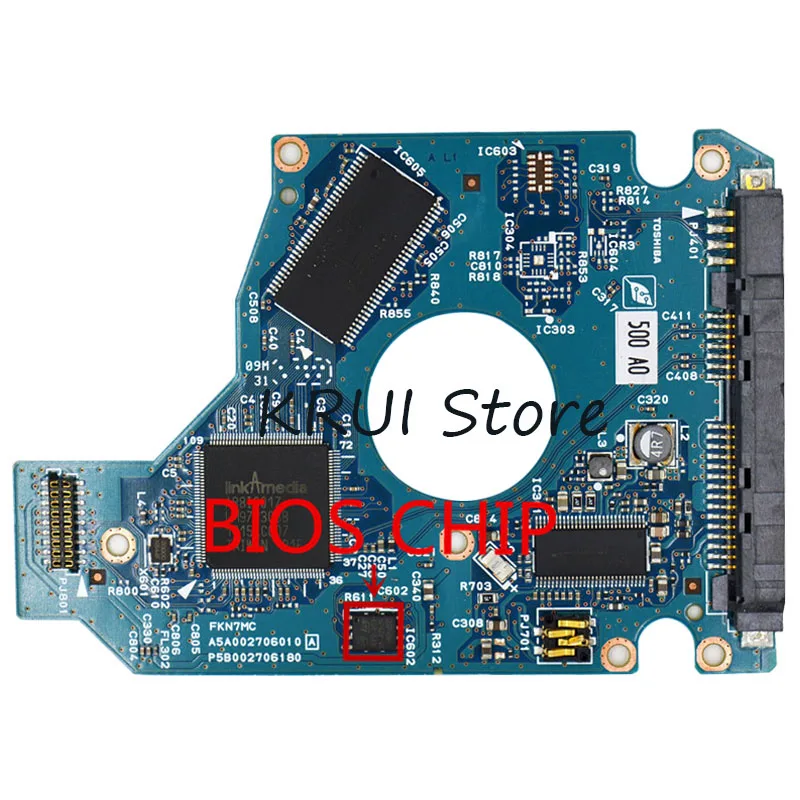 Бесплатная доставка HDD PCB для логической платы/платы номер: G002706A|Печатные платы| |