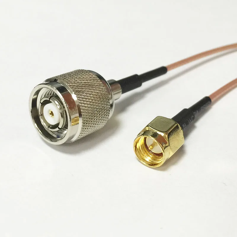 Wi Fi антенный адаптер RP TNC штырьковый разъем SMA Штекер кабель перемычки RF RG178 15 см