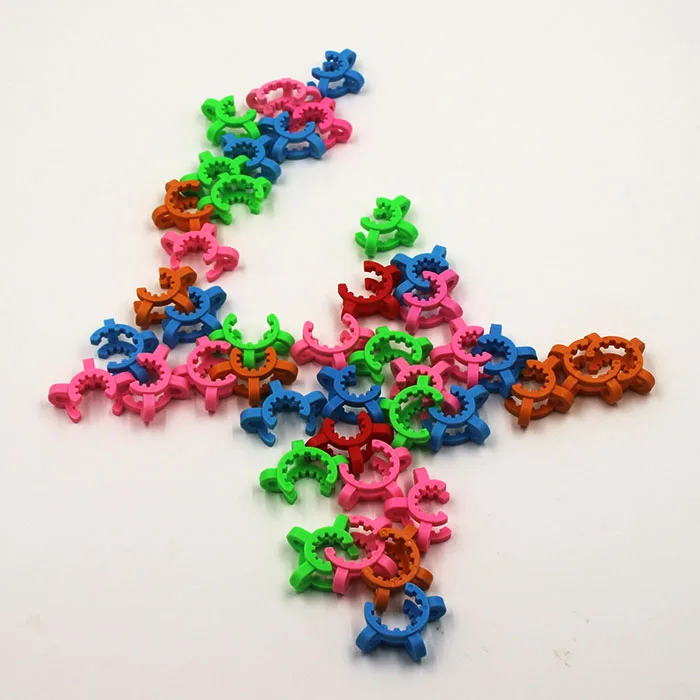 Пластиковый зажим для курительных труб лабораторный 10 мм 14 19 пластиковый замок