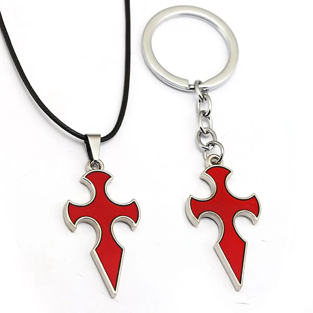 Аниме меч искусство онлайн косплей ожерелье брелок для ключей кровь Рыцари
