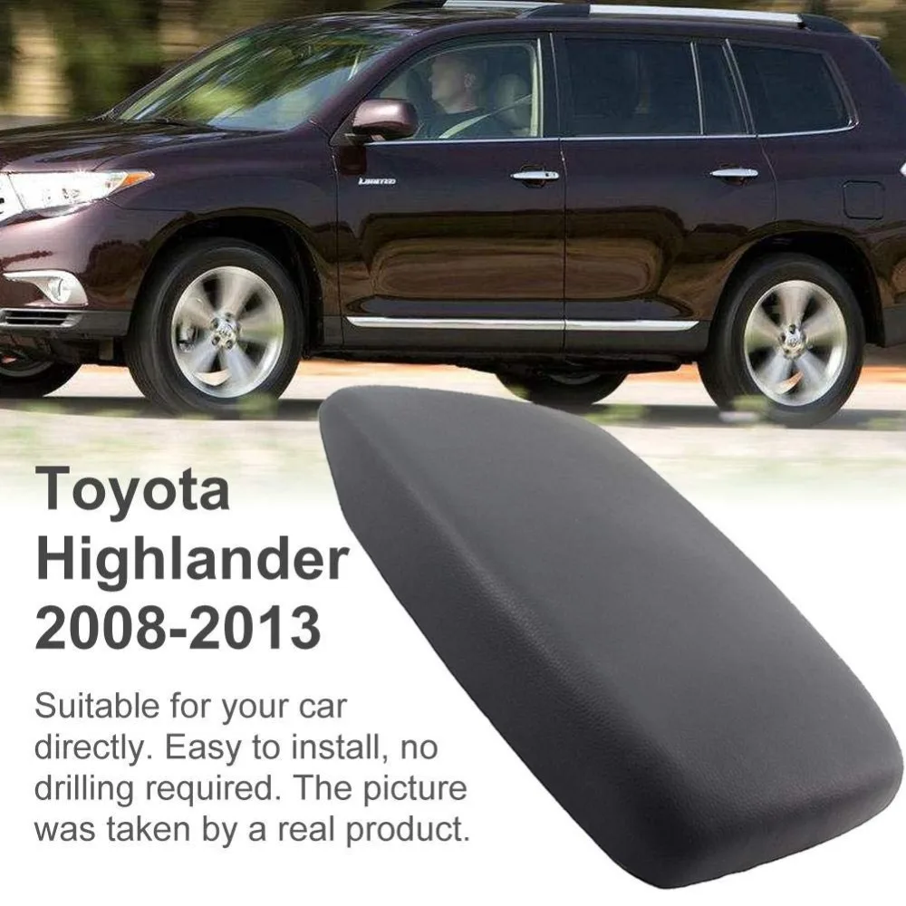 Крышка для автомобильного подлокотника Магнитная консоли накладки Toyota Highlander 2008