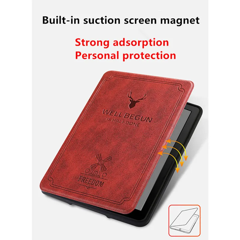 Магнитный смарт чехол для Amazon Kindle Paperwhite 4 2018 всех новых 10 го поколения 6 0 &quot+