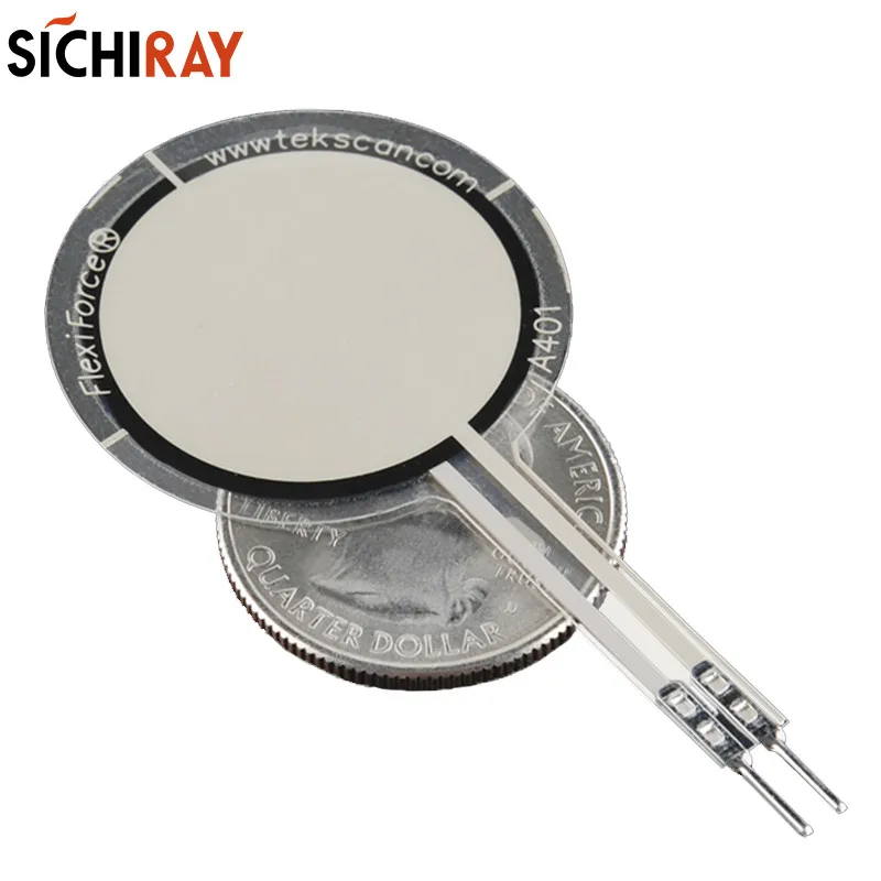 Flexiforce A401/25lbs thin film force sensor diameter 1 inches | Электроника