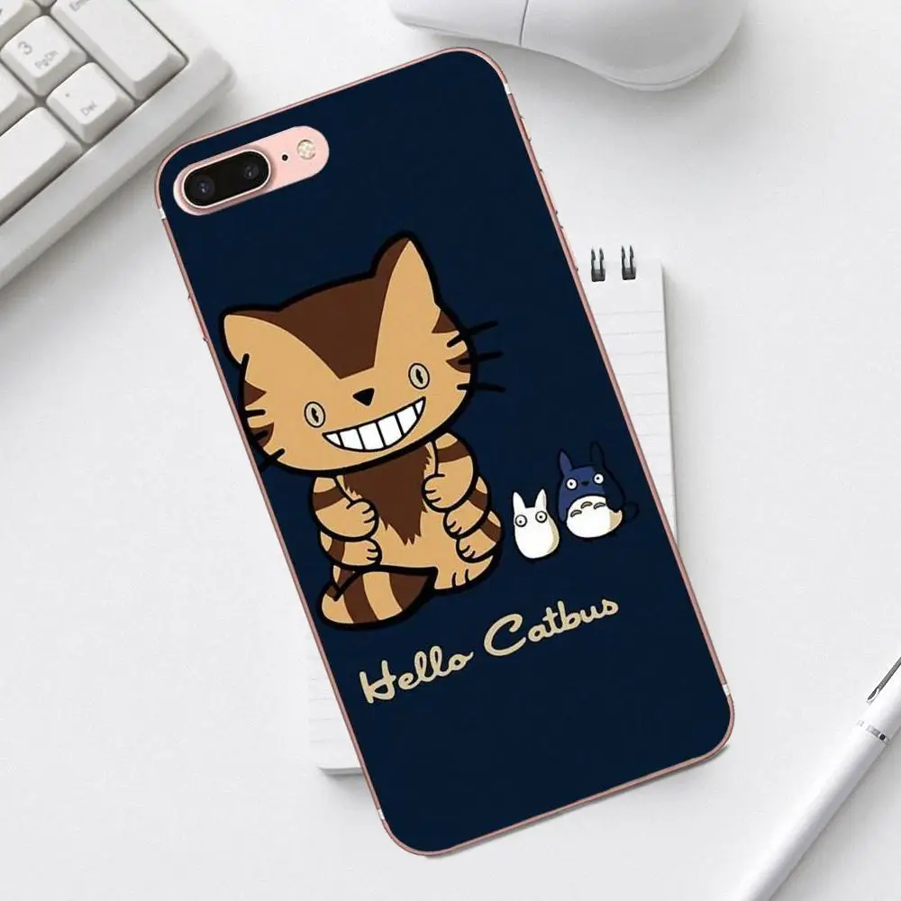 Qdowpz мягкий крутой лучший мой Neighbo Тоторо аниме для Galaxy Alpha Core Prime Note 4 5 8 S3 S4 S5 S6 S7 S8 S9