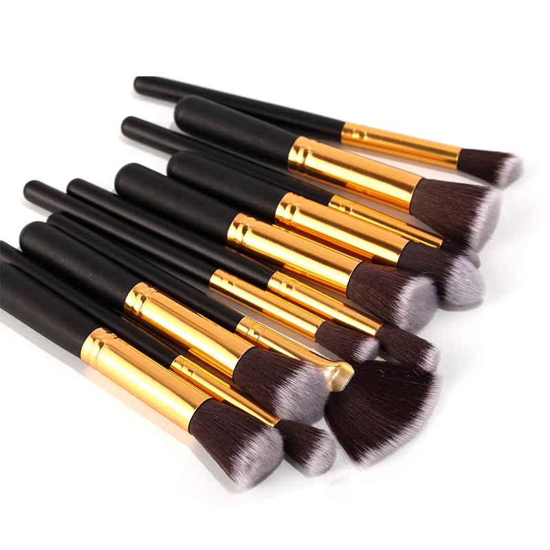 Кисти для макияжа ROSALIND профессиональные кисти нанесения пудры губ подводки глаз