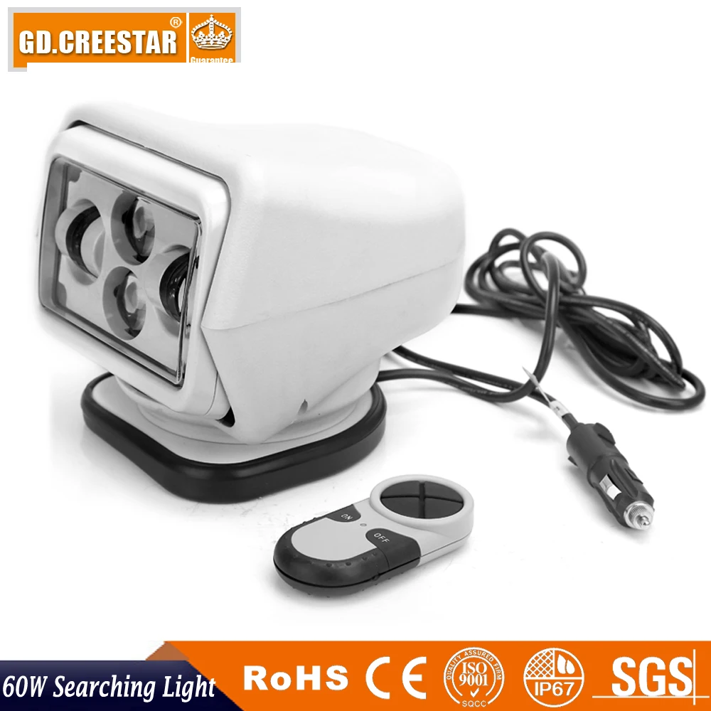 60 Вт 7 &quotдюймовый светодиодный пульт дистанционного управления поисковый