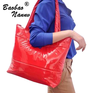 Новинка 2021, модная женская сумка из мягкого хлопка, повседневные сумки, лакированная сумка на плечо с перьями, маленькие женские сумки-мессенджеры