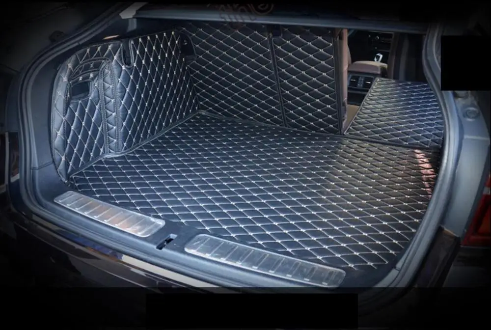 

fiber leather car trunk mat for bmw x4 2014 2015 2016 2017 2018 BMW F26 car accessories