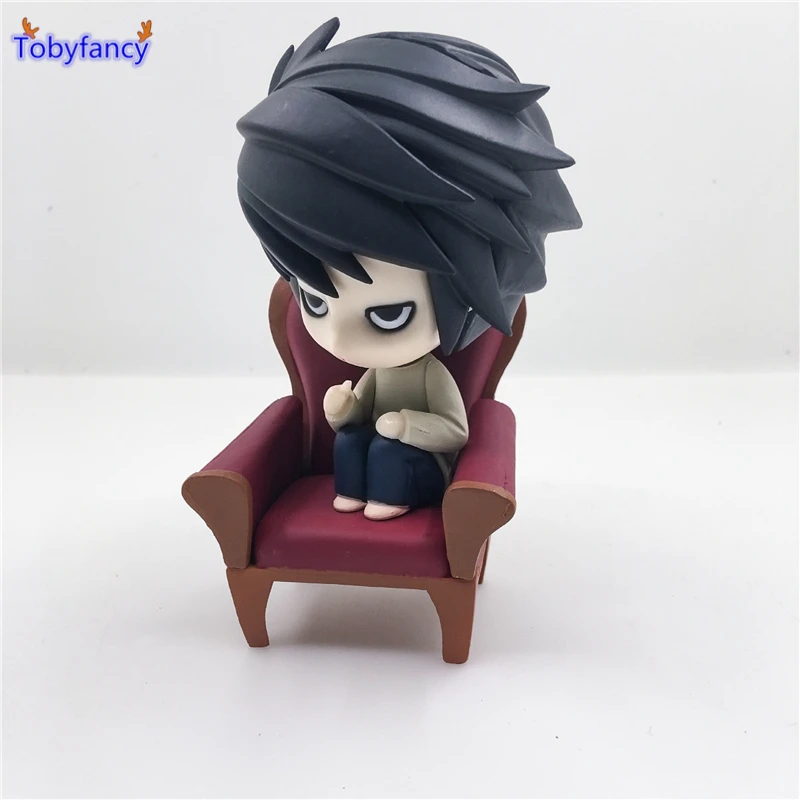 Tobyfancy DEATH NOTE фигурки героев Nendoroid L Lawliet аниме PVC 100 мм игрушки японского цифры