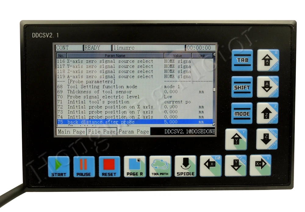 DDCSV2.1 ЧПУ 4 оси Оффлайн Автономный контроллер заменить Mach3 USB двигателя гравировка