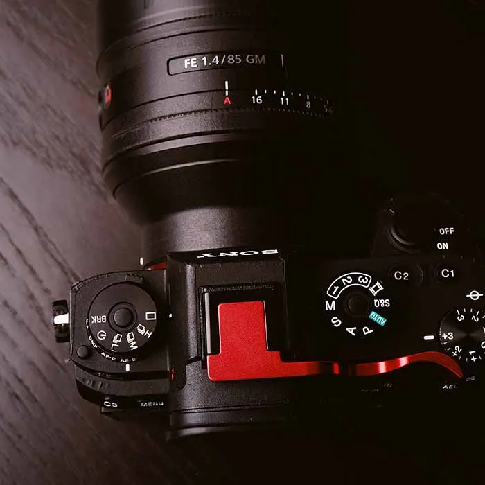 Оригинальная красная крышка для горячего башмака Sony A9 A7M3 A7R3|Моноподы| |