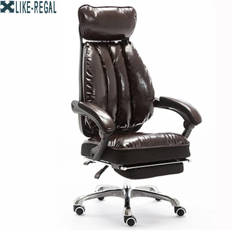 colour12 LIKE REGAL office chair computer chair Household Reclining Swivel chair Chair lift - Цвет: colour12