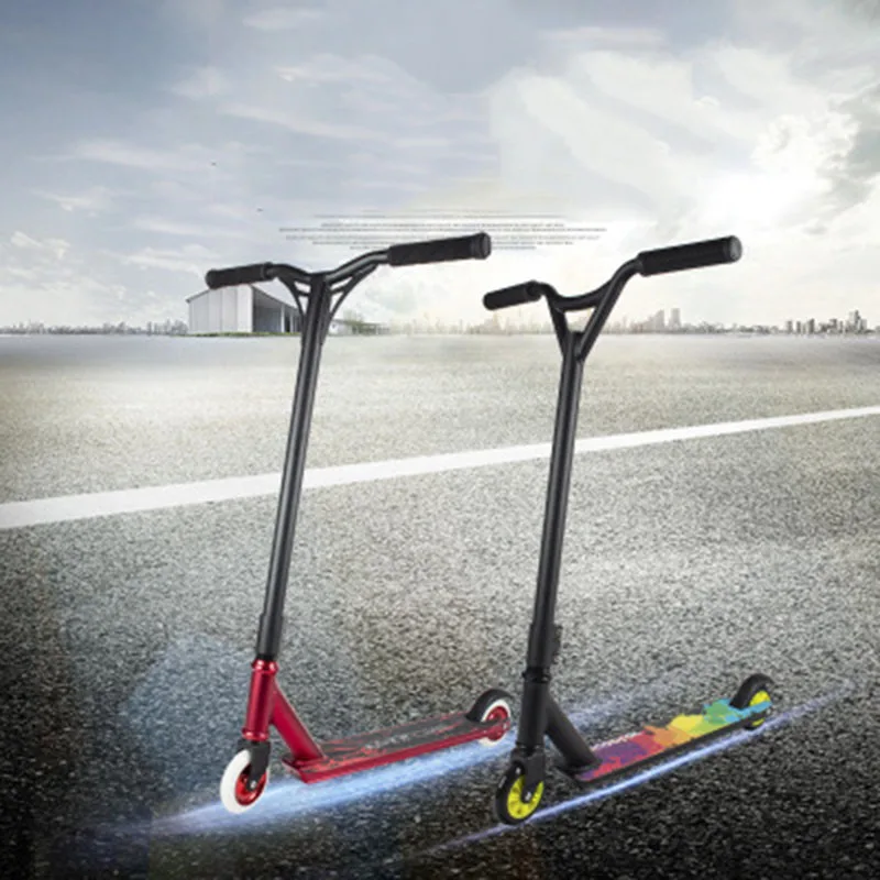 Pro Stunt Scooter Freestyle Street Surfing Kick Scooter Trick Skatepark BMX Handlebars Professional Extreme Sports Scooter