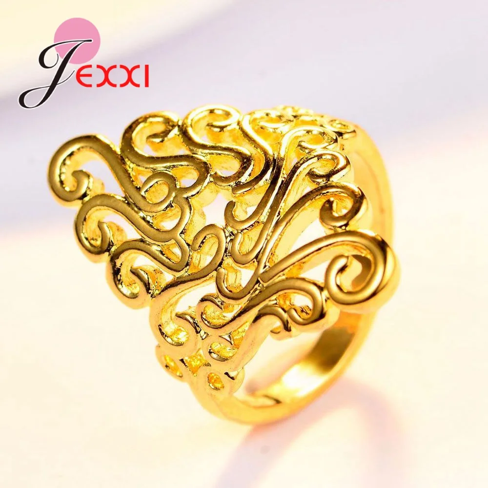 Дропшиппинг крутое 3D открытое Ювелирное кольцо для мужчин и женщин вечерние на