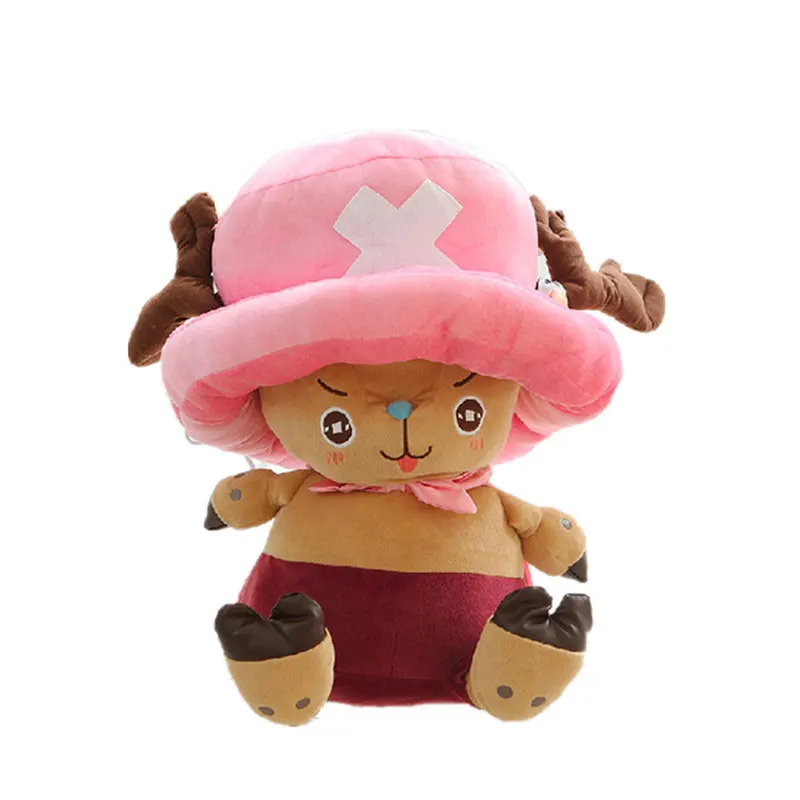 30 см/40 см/50 см горячие милые kawaii Тони Чоппер Один Кусок плюшевые игрушки Чоппер плюшевая мягкая игрушка аниме-игрушка подарок на день рождения