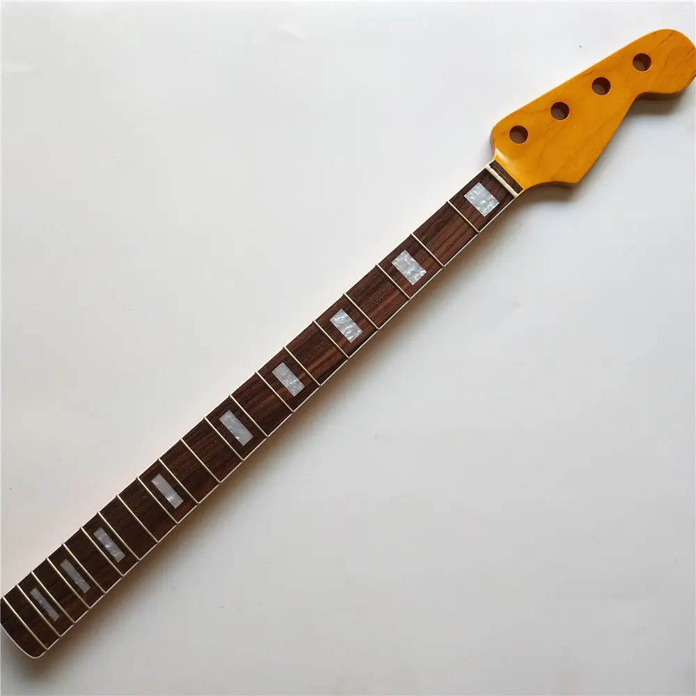 Прецизионный блок/P Bass style 4 string кленовый басовый заменитель шеи