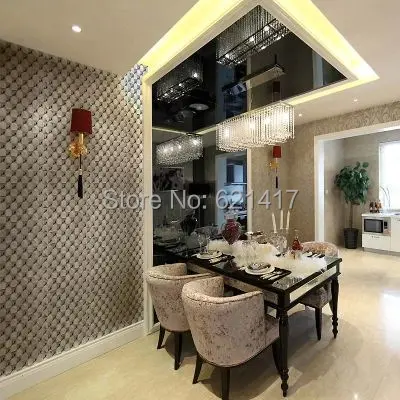 Алюминиевая металлическая мозаичная плитка HMGM1067 для ванной комнаты улучшения