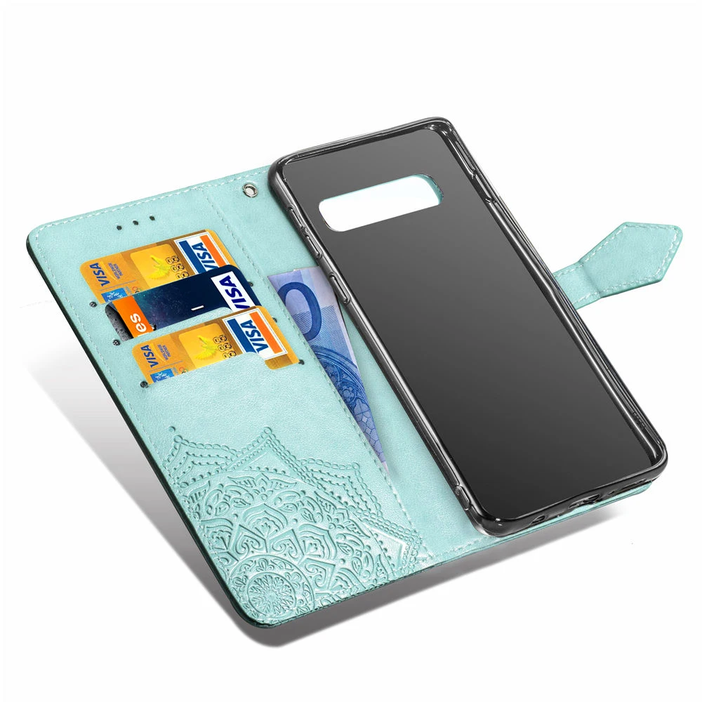 Кожаный чехол-бумажник с откидной крышкой для телефона samsung Galaxy S10 5G S10e S10 Plus S10Plus S10lite S 10 e S10+ SM G9730 G9750 G9700