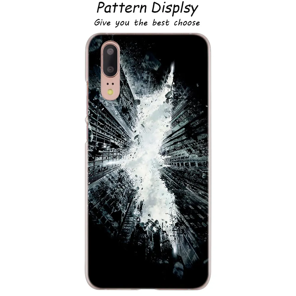 012 Модный прозрачный чехол MLLSE с логотипом Бэтмена для huawei P30 P20 P10 P9 P8 Lite P30 P20 Pro Mini P Smart Plus - Цвет: 012