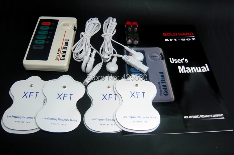 XFT 502 низкочастотный TENS массажер электрический стимулятор терапия для тела с