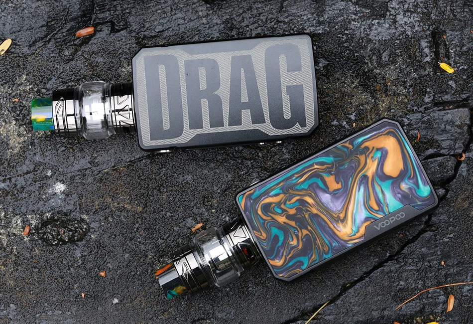 VOOPOO DRAG 2 Коробка мод 5 мл Uforce T2 Танк Uforce U2 N3 катушка 177 Вт максимальный выход Электронная сигарета против Voopoo Drag Mini