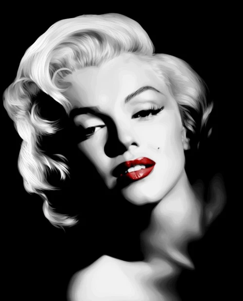 5D полная Алмазная вышивка Marylin Monroe алмазная живопись крестиком мозаика украшение