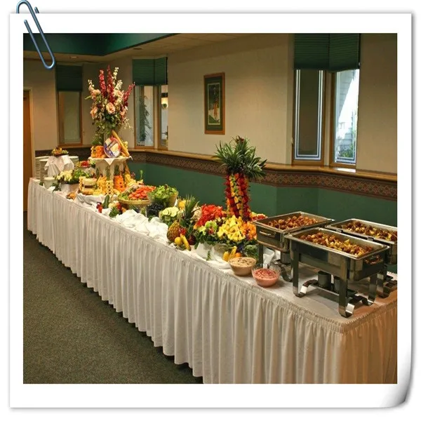 Бесплатная доставка 5 шт. белая скатерть из полиэстера для стола 16 х29 дюймов|table