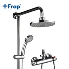 Смеситель для душа Frap, с коротким носиком и двойной ручкой, для холодной и горячей воды