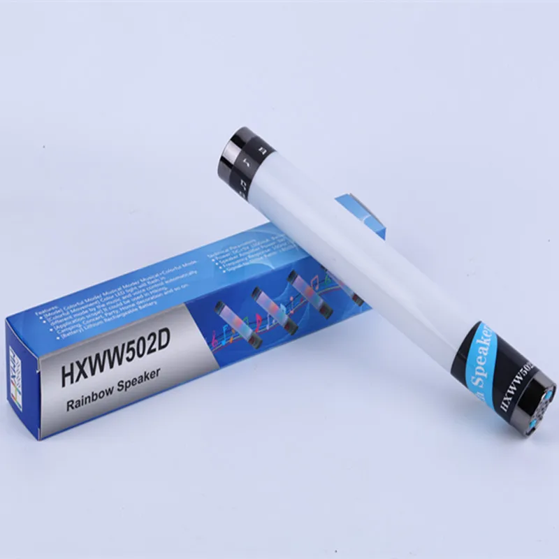 HXWW хит продаж 2019 трубчатый вечерний свет bluetooth-динамик с ручным держателем |