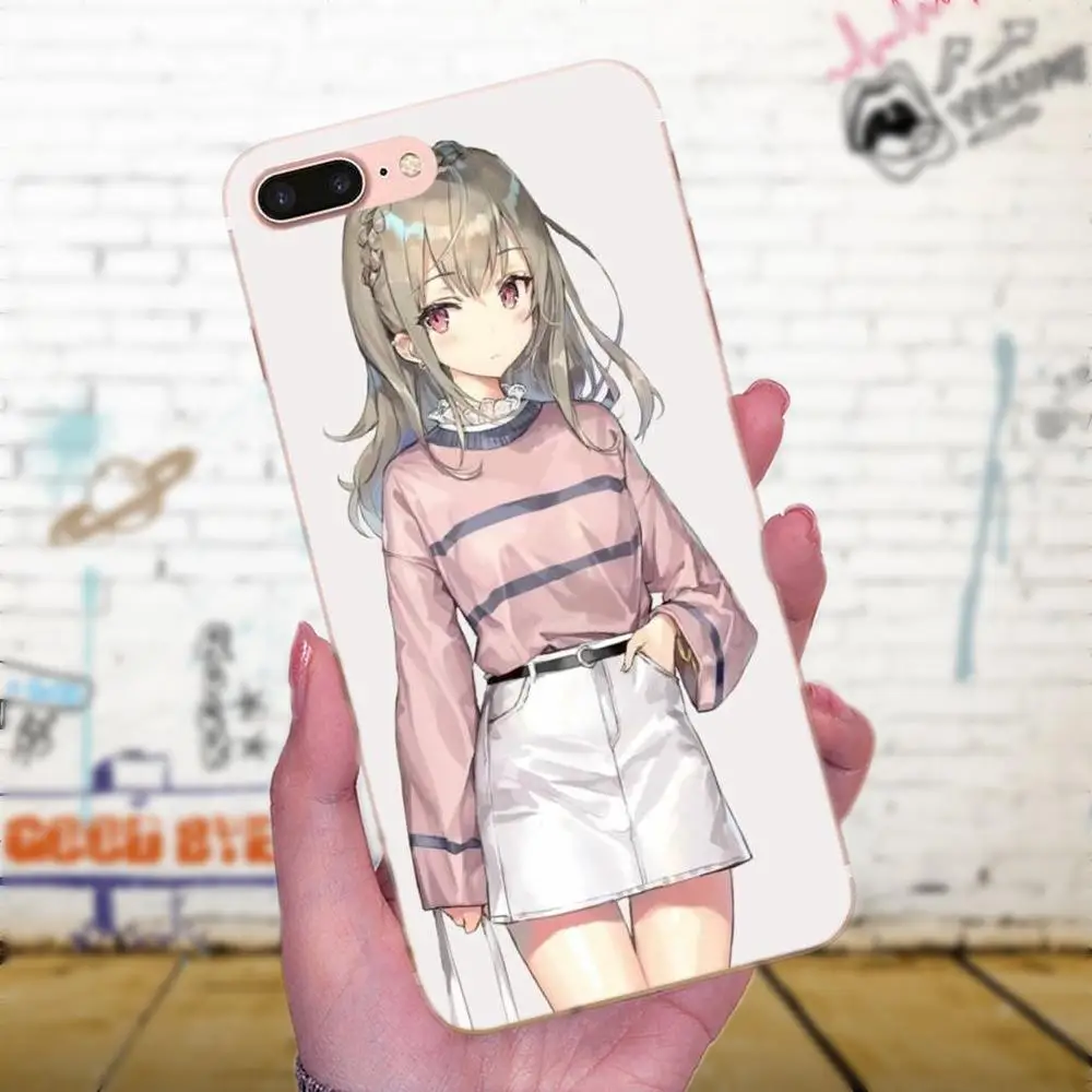 Японский мультяшный аниме Kawaii Girl Для Huawei Mate 7 8 9 10 20 P8 P9 P10 P20 P30 Lite Plus Pro 2017 мягкий