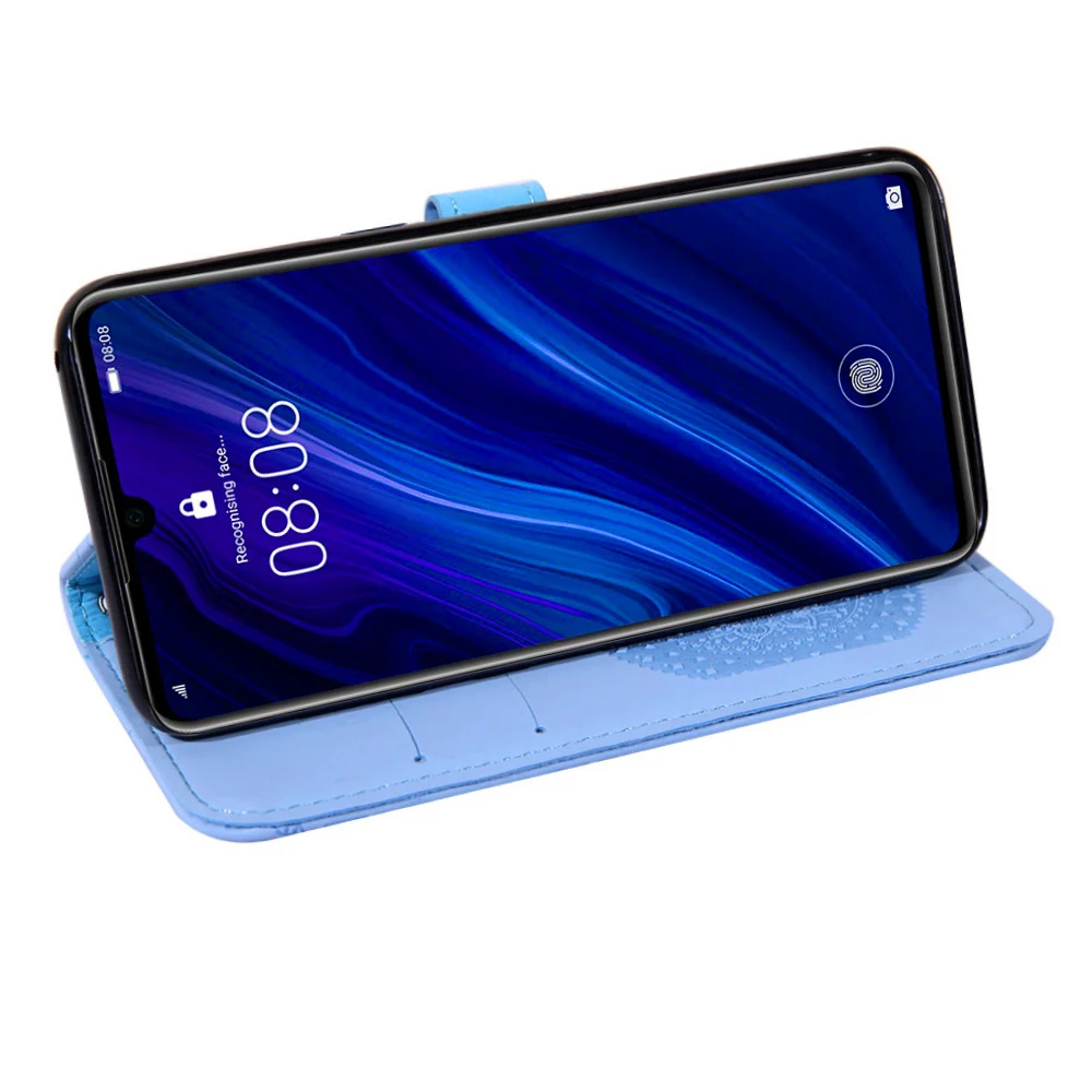 Чехол-Кошелек с цветком Datura для Huawei P30 P20 Pro P9 P10 Lite Mate 20 чехол магнитной рамкой и