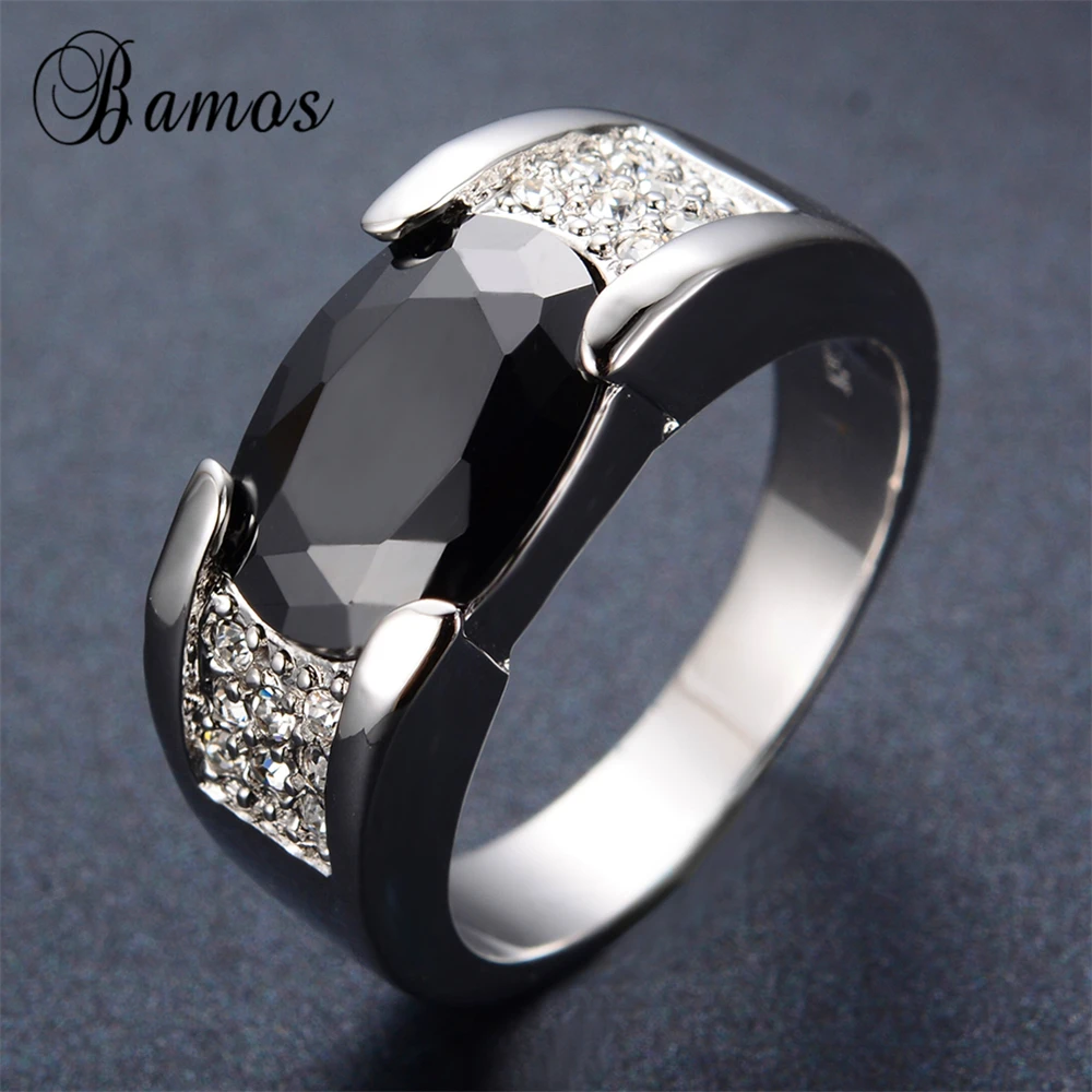 Мужское кольцо серебряного цвета с камнем|ring 925|wedding ringsring for |