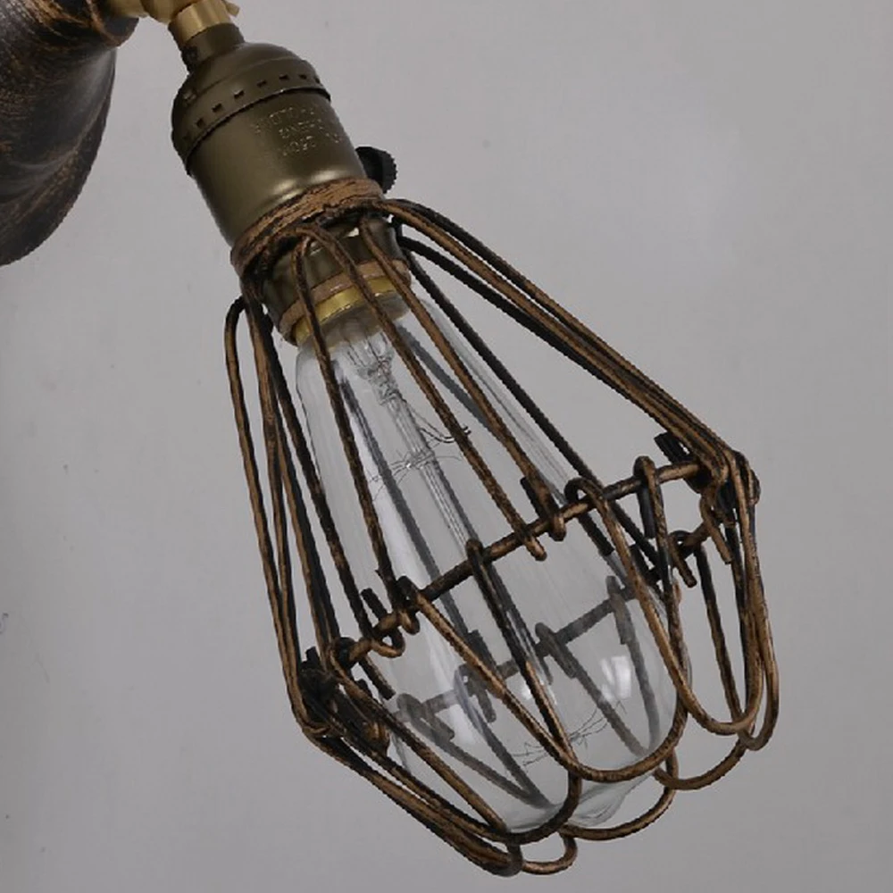 Винтажные комнатные настенные светильники кухонная стандартная кованая