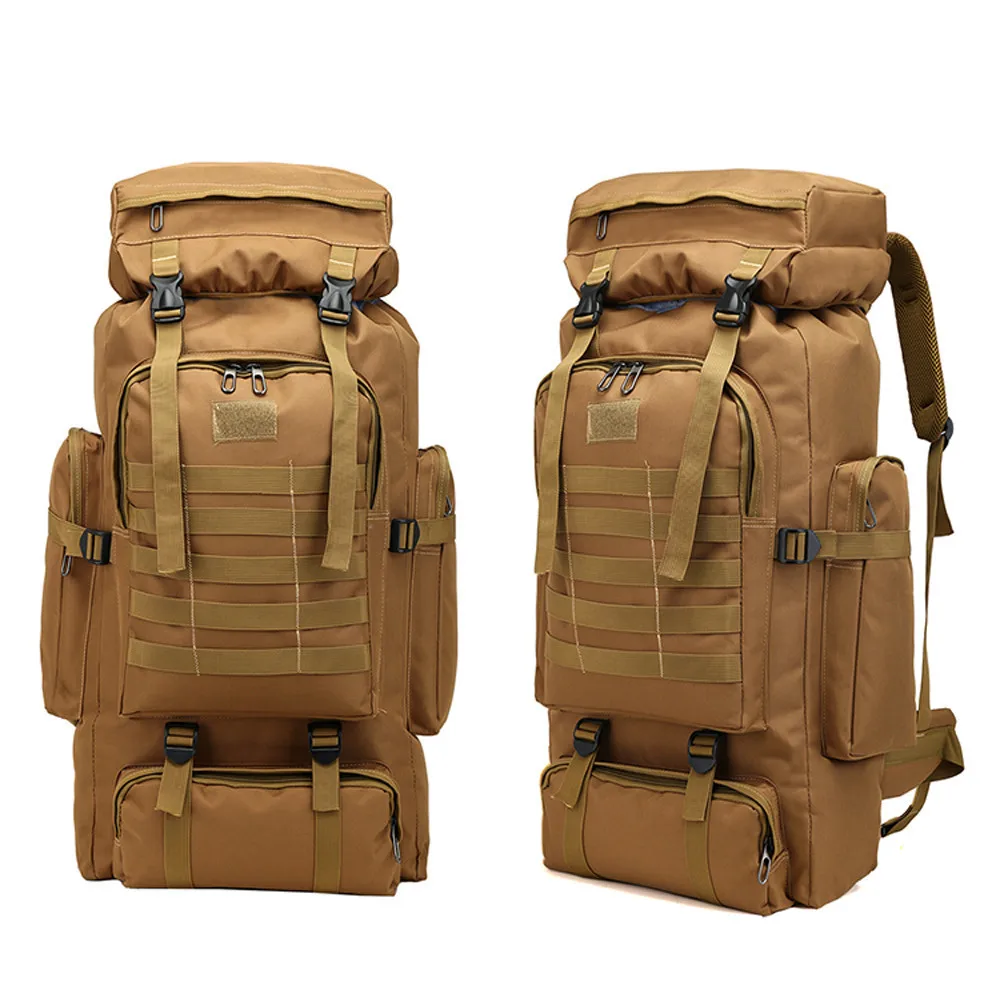 Военный тактический рюкзак для наружного использования 60L Molle сумка армейский спортивный рюкзак для путешествий походная камуфляжная сумка